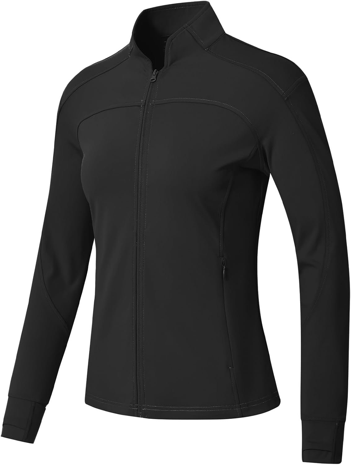 BGOWATU Women's Workout Athletic Jacket - modest workout hoodie for women