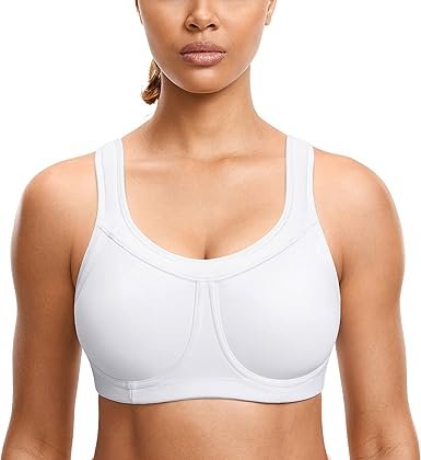 SYROKAN Full Coverage High Impact Sports Bra
