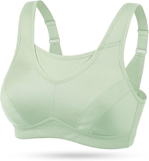 WingsLove Full Coverage Wirefree Sports Bra