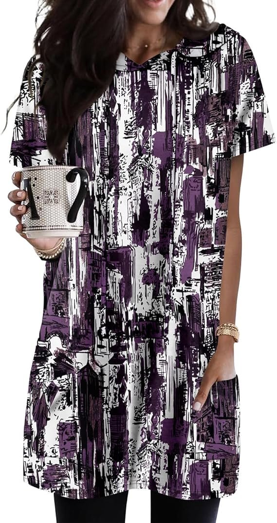 KISSMODA Hooded Drawstring Workout Tunic