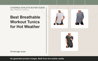 Covered Athlete real-product banner for Best Breathable Workout Tunics for Hot Weather (2026)