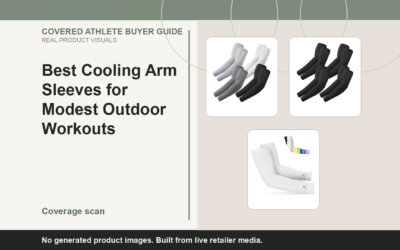 Covered Athlete real-product banner for Best Cooling Arm Sleeves for Modest Outdoor Workouts (2026)
