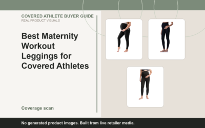 Covered Athlete real-product banner for Best Maternity Workout Leggings for Covered Athletes (2026)