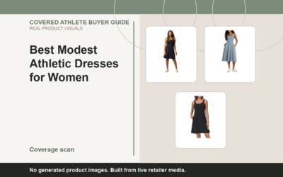 Covered Athlete real-product banner for Best Modest Athletic Dresses for Women (2026)