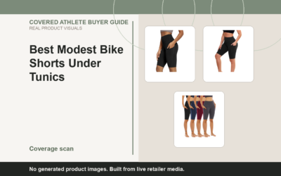 Covered Athlete real-product banner for Best Modest Bike Shorts Under Tunics (2026)