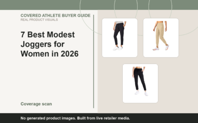 Covered Athlete real-product banner for 7 Best Modest Joggers for Women in 2026