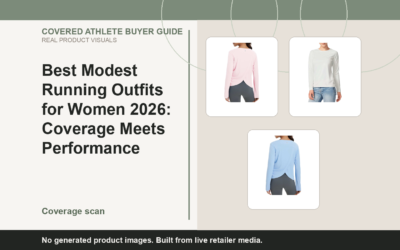 Covered Athlete real-product banner for Best Modest Running Outfits for Women 2026: Coverage Meets Performance