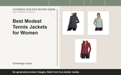 Covered Athlete real-product banner for Best Modest Tennis Jackets for Women (2026)