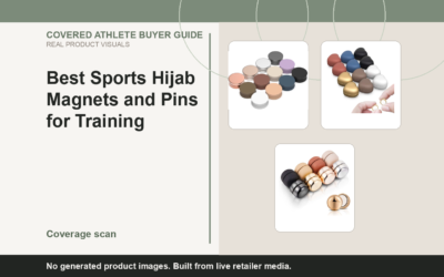 Covered Athlete real-product banner for Best Sports Hijab Magnets and Pins for Training (2026)