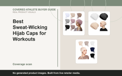 Covered Athlete real-product banner for Best Sweat-Wicking Hijab Caps for Workouts (2026)