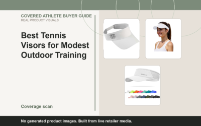 Covered Athlete real-product banner for Best Tennis Visors for Modest Outdoor Training (2026)