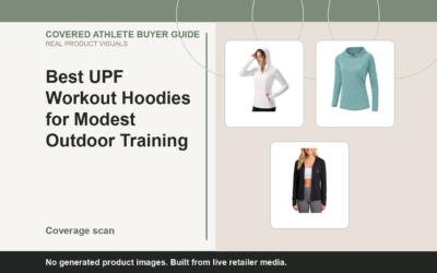 Covered Athlete real-product banner for Best UPF Workout Hoodies for Modest Outdoor Training (2026)