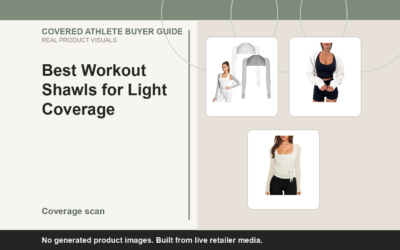 Covered Athlete real-product banner for Best Workout Shawls for Light Coverage (2026)