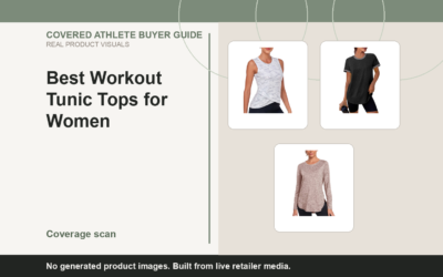 Covered Athlete real-product banner for Best Workout Tunic Tops for Women (2026)