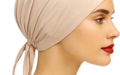 The Grip Cap Non-Slip Hijab Undercap real product image for sports hijab under-cap comparison